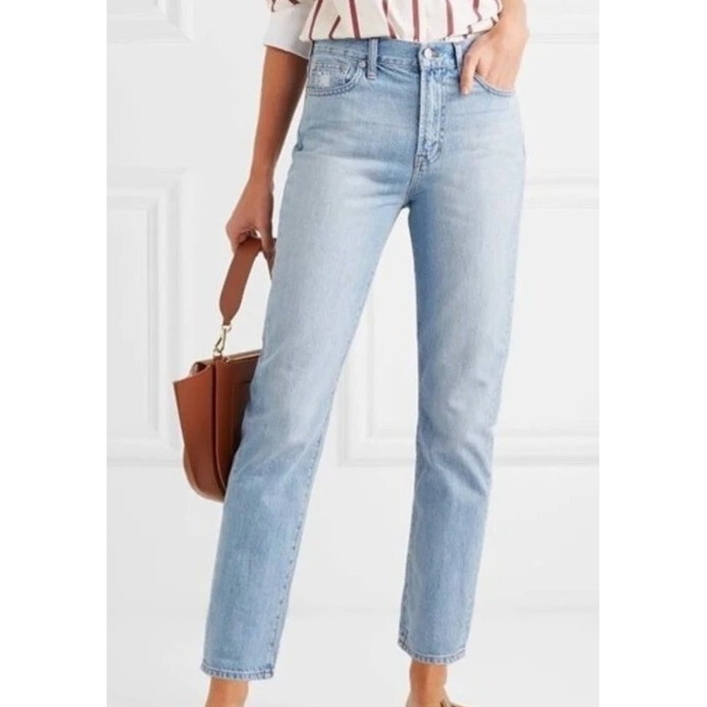 Madewell Womens 31 The Perfect Summer Jean Light Wash (Actual 32×27)‎
